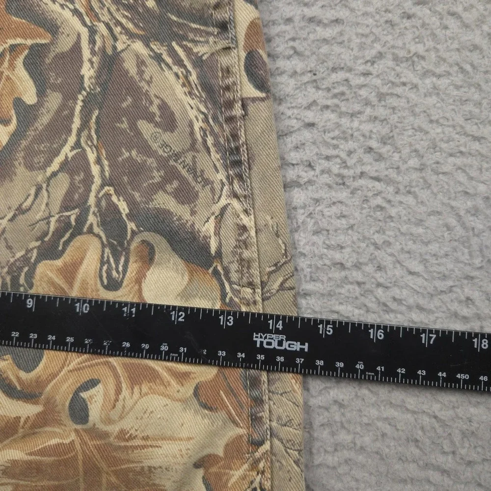 Wrangler Rugged Wear Vintage Camo Jeans Mens 40x32 USA Hunting Pants 35006CF